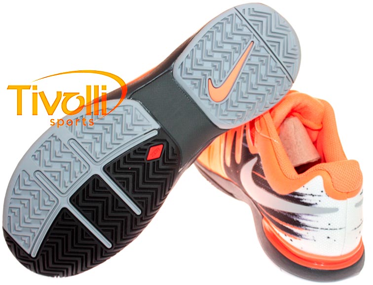 Raquete Mania - > Tênis Nike > Zoom Vapor 9.5 Tour Laranja e Preto
