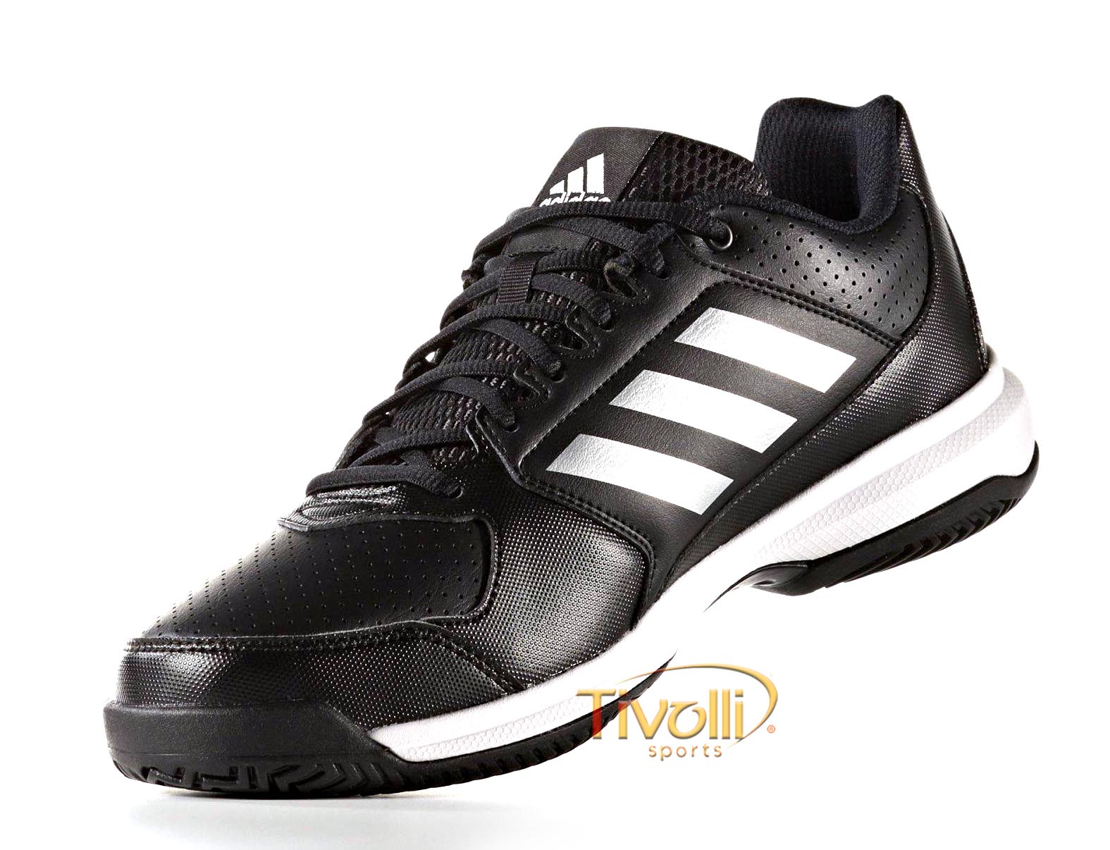 アッキー Raquete Mania - > Tênis Adidas > Adizero Attack Preto, Branco e Cinza