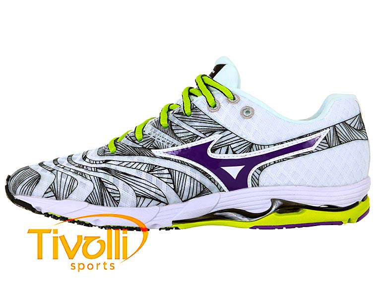 Raquete Mania > Tênis Mizuno > Wave Sayonara (W) Branco, Preto e