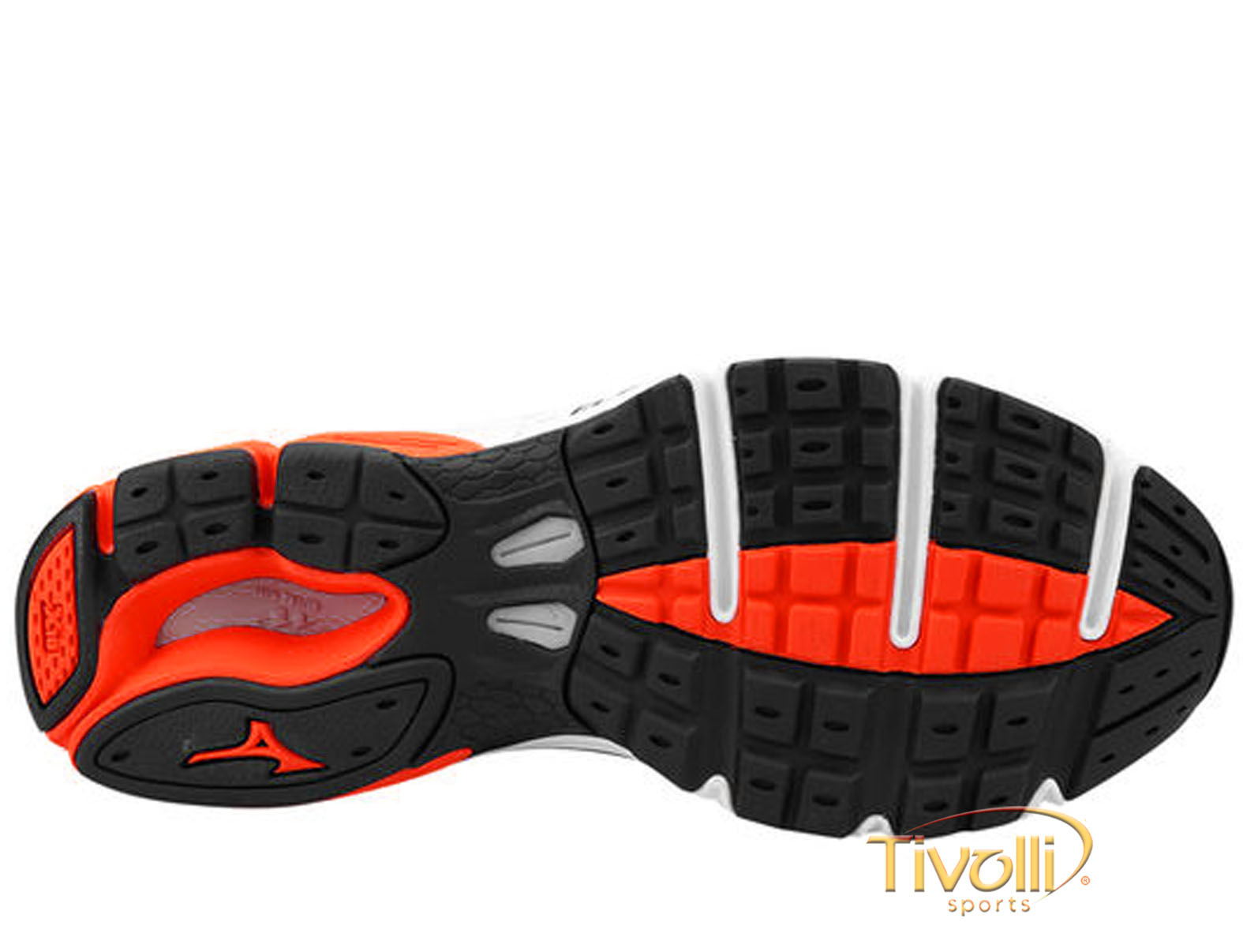 Raquete Mania - > Tênis Mizuno Wave Zest > Preto e Laranja